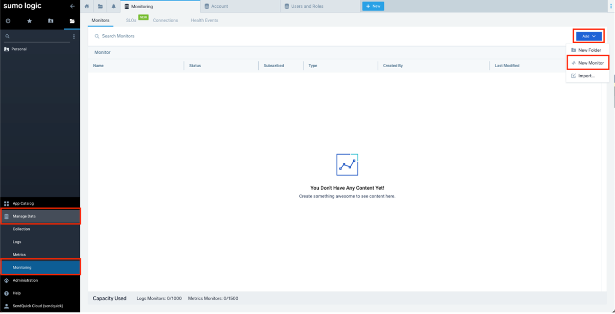 Sumo Logic – Integration Guide - SendQuick Cloud