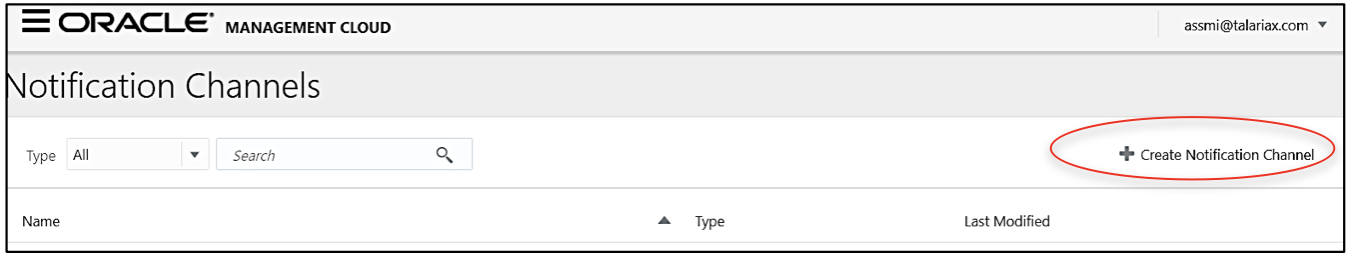 Oracle Management Cloud – Integration Guide - SendQuick Cloud