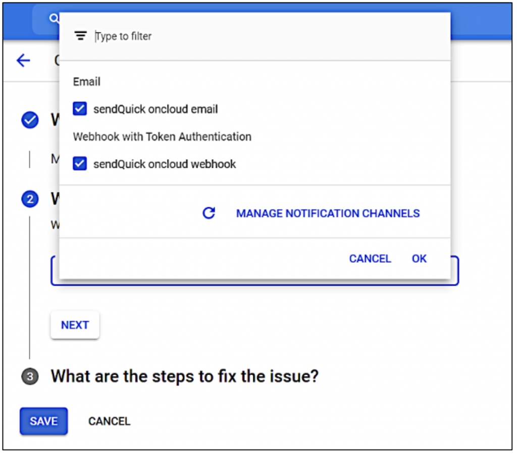 google cloud platform send email