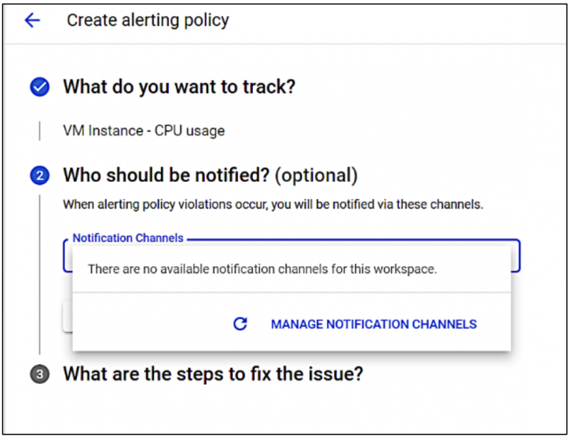 Google Cloud Platform (Monitoring) - sendQuick Cloud Integration Guide