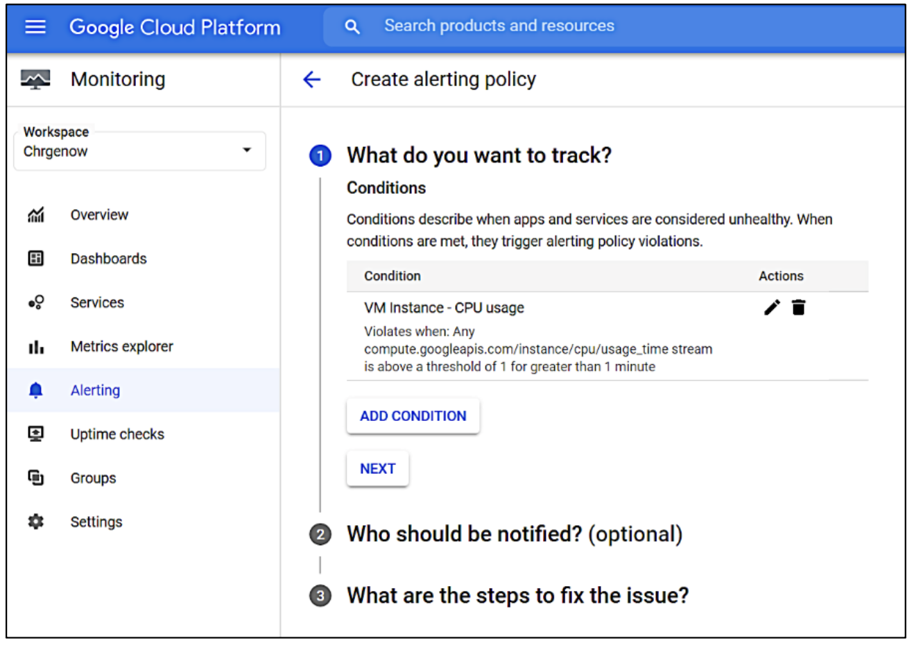 Google Cloud Platform (Monitoring) - sendQuick Cloud Integration Guide