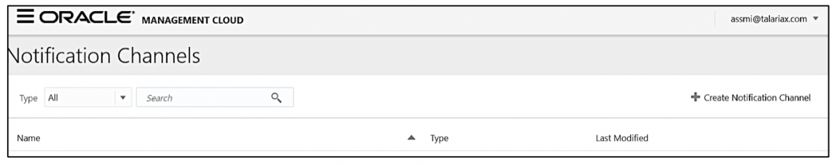 Oracle Management Cloud – Integration Guide - SendQuick Cloud