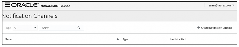 Oracle Management Cloud – sendQuick Cloud Integration Guide